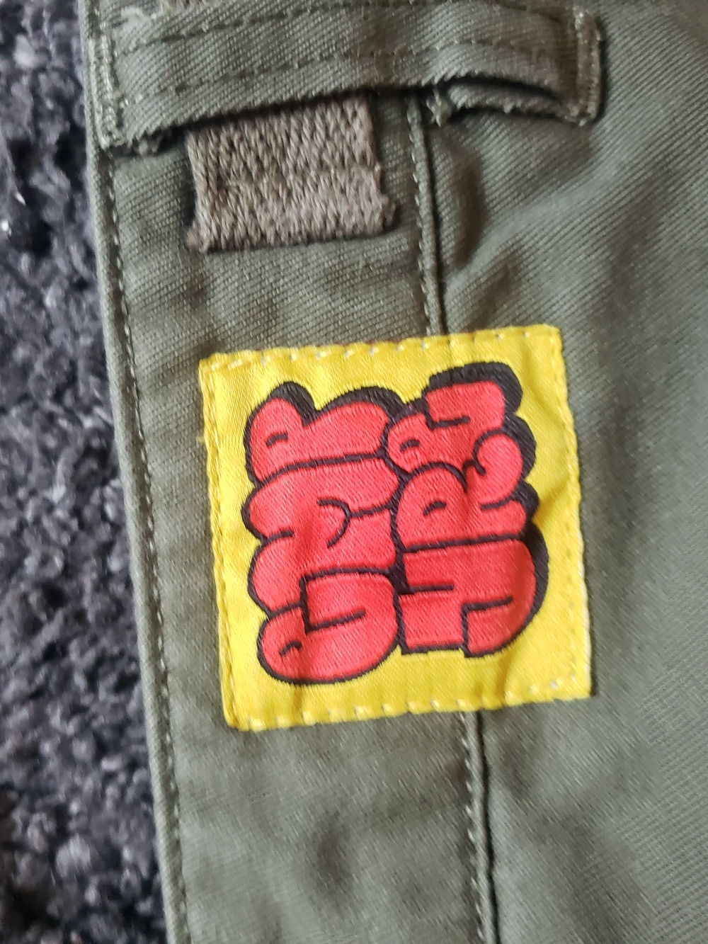Empyre Relax Cargo Pants 30 Green Baggy Relaxed Skater Grunge y2k - Picture 6 of 6